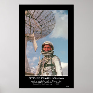 Poster L'astronaute John H. Glenn Jr.