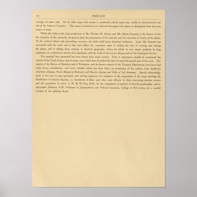 Poster L'atlas statistique de Scribner (Devant)