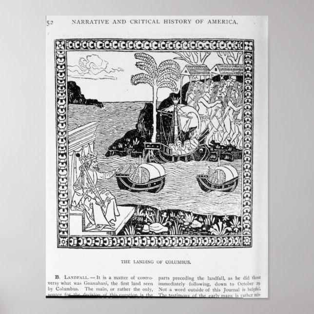 Poster L'atterrissage de Columbus (Devant)