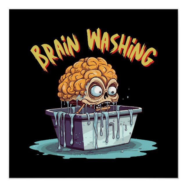 Poster Lavages de cerveau (Devant)