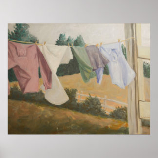 Poster Lave-linge
