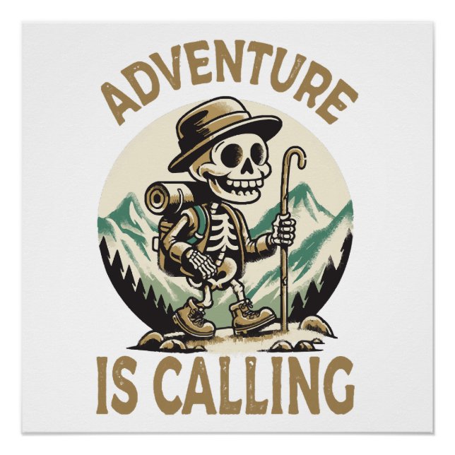 Poster L'aventure appelle (Devant)