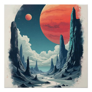 Poster L'aventure universelle : L'Art spatial captivant p