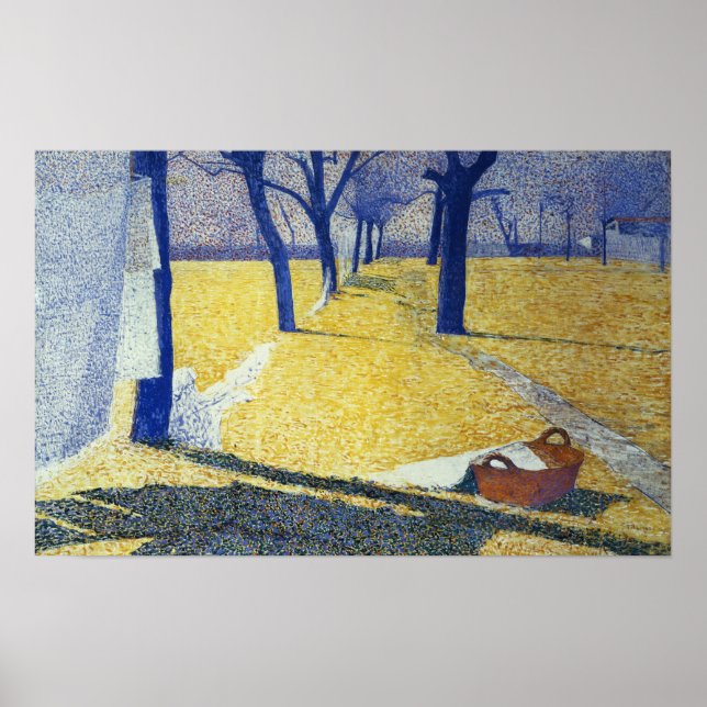 Poster Laver au soleil, 1905 (Devant)