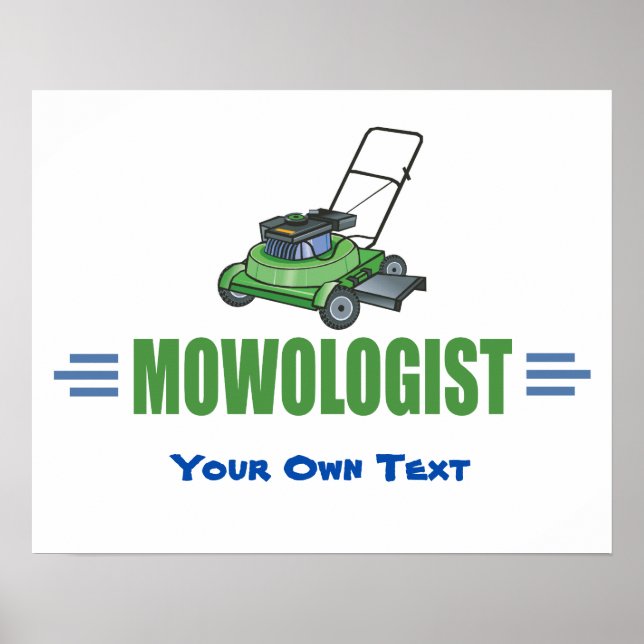 Poster Lawn Yard Mowing, Mow Lawns, Landscaping Lawn Care (Devant)