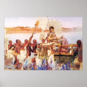 Poster Lawrence Alma Tadema La découverte de Moïse