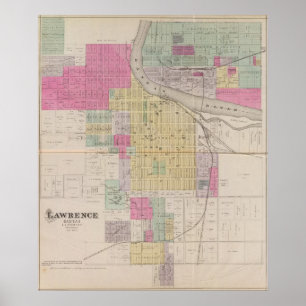 Poster Lawrence, Kansas