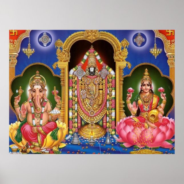 Poster laxmi-ganesh (Devant)