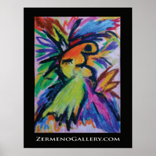 Poster "Le baiser" de ZermenoGallery.com