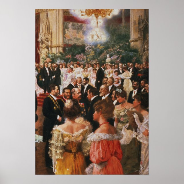 Poster Le bal viennois (Devant)