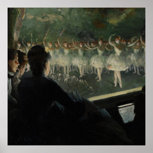 Poster Le Ballet Blanc (Devant)