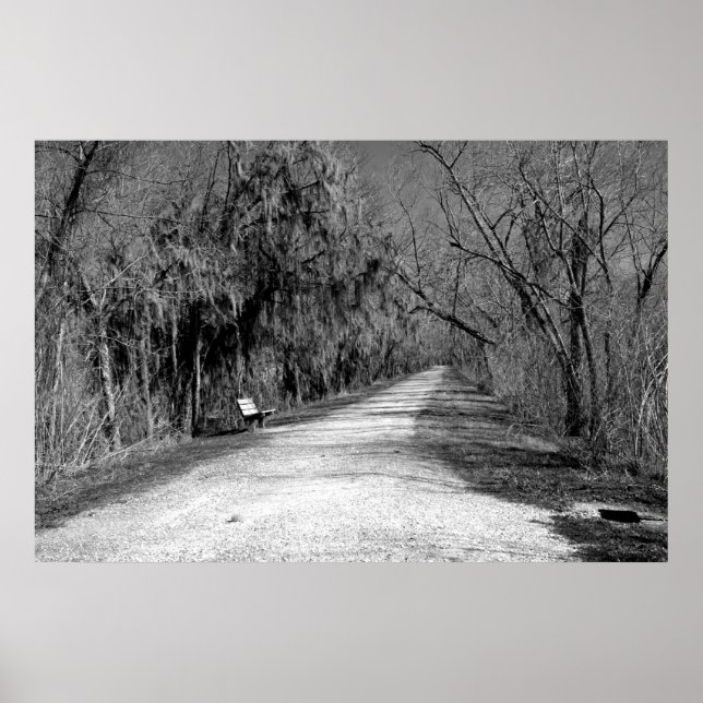 Poster Le banc (Devant)