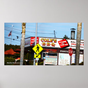 Poster Le barbecue de Cole