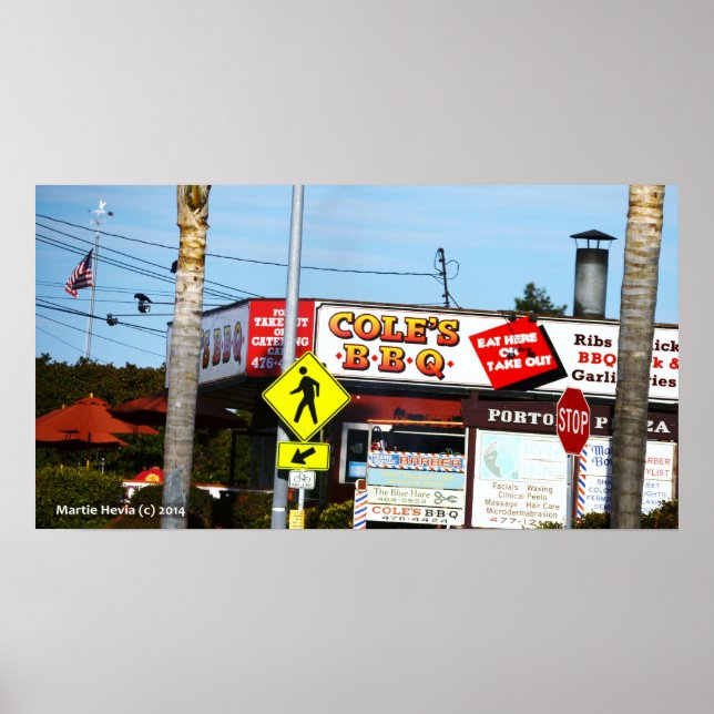 Poster Le barbecue de Cole (Devant)