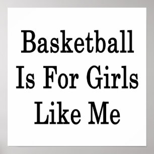 Poster Le basket-ball est pour des filles comme moi