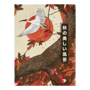 Poster Le beau paysage en automne