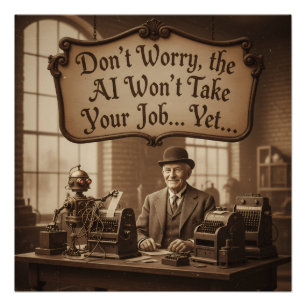 Poster Le calme avant la tempête numérique