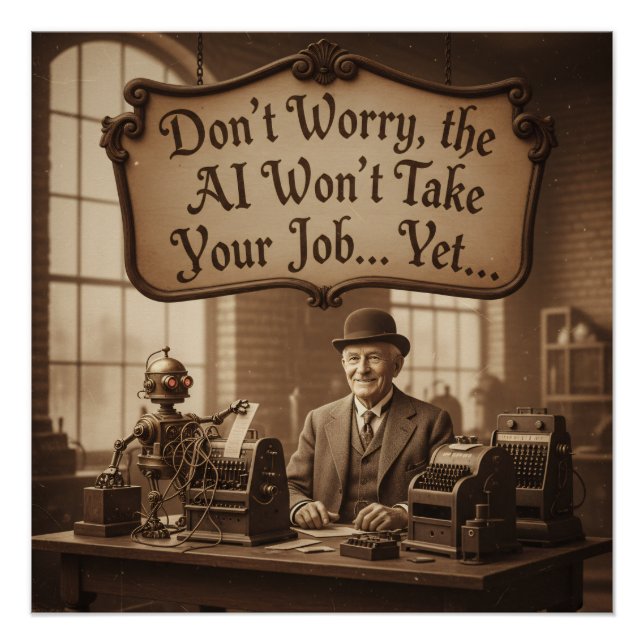 Poster Le calme avant la tempête numérique (Devant)