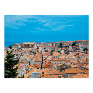 Poster Le centre historique de Dubrovnik
