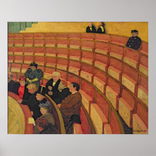 Poster Le cercle supérieur au théâtre du Chatelet