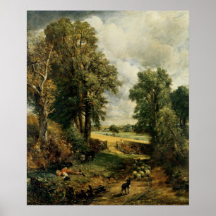 Poster Le Champ de blé, 1826