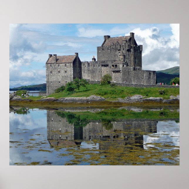 Poster Le château Eilean Donan (Devant)