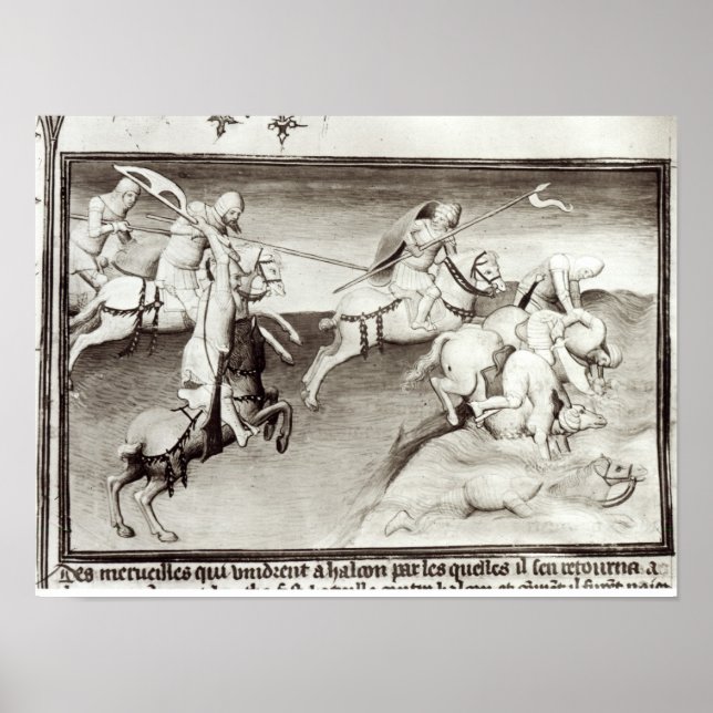 Poster Le chef mongol, Hulagu, khan de l'Ilkhanate (Devant)