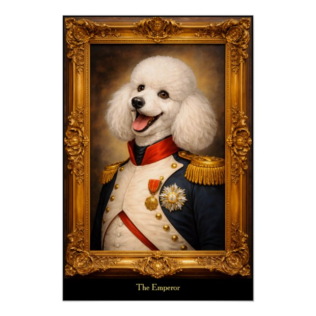 Poster Le chien empereur (Devant)