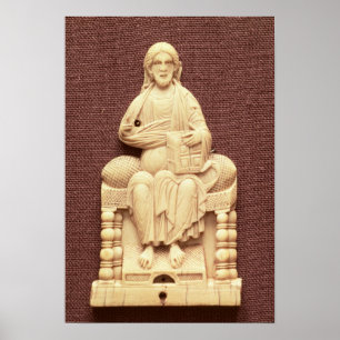 Poster Le Christ a couronné, Byzantin, le 10-11ème siècle