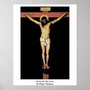 Poster Le Christ sur la croix par Diego Vélazquez
