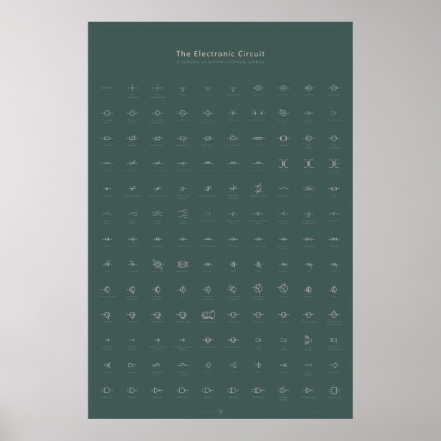 Poster Le circuit électronique (Devant)