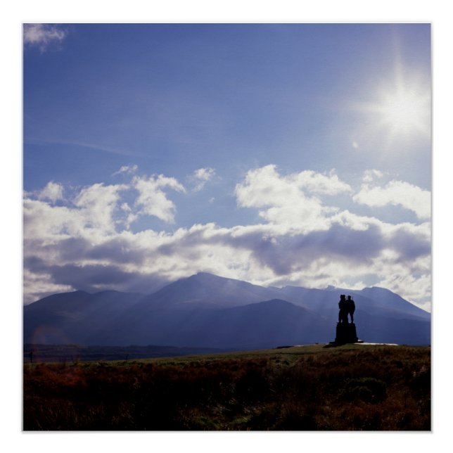 Poster Le Commando Monument Scotland (Devant)