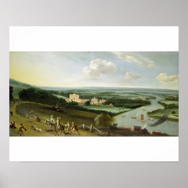 Poster Le comte de Rochester's House, New Park, Richmond, (Devant)