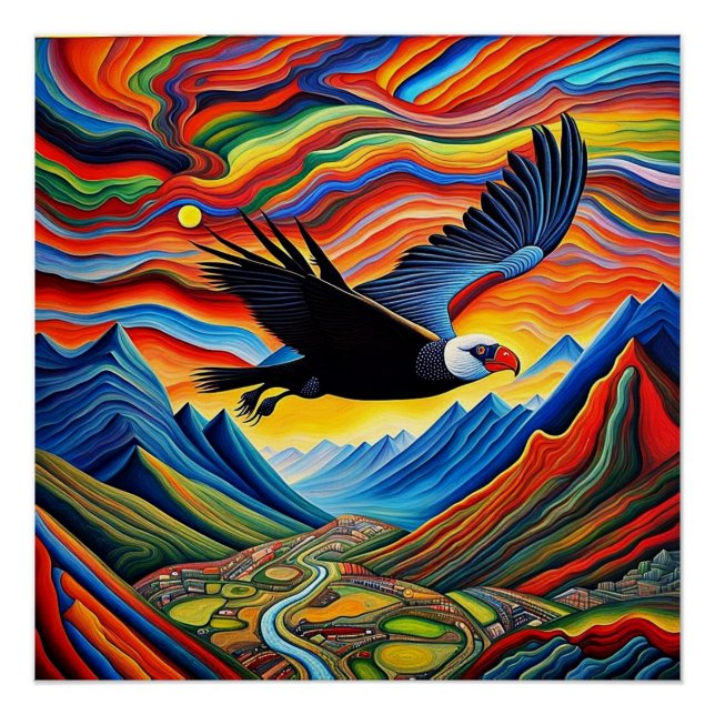 Poster Le Condor en plein essor (Devant)