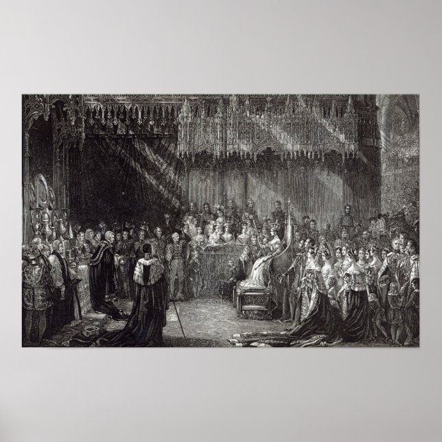 Poster Le couronnement de la reine (Devant)
