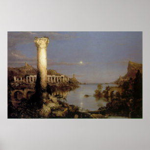 Poster Le cours de l'Empire : la désolation