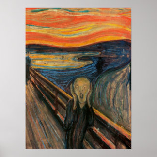 Poster 'Le cri'
