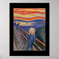 Le cri (pastel 1895) Haute Qualité Extra Large