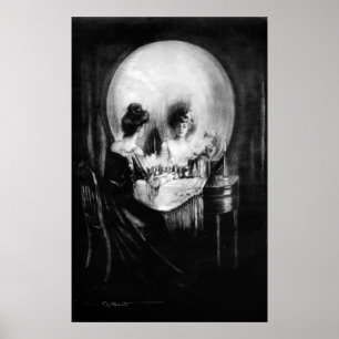 Poster Le cru "tout est vanité" par C. Allan Gilbert