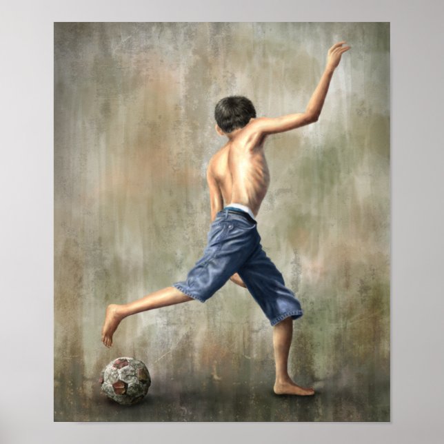 Poster Le Désir - Jackie Liao - Football de football Fute (Devant)