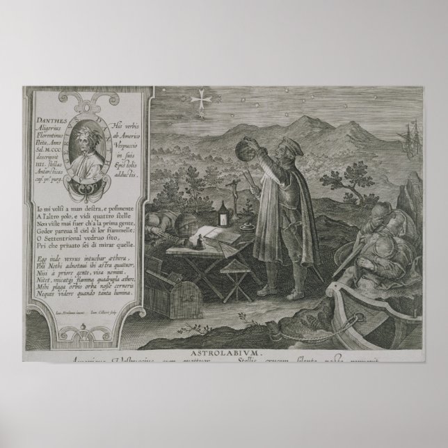 Poster Le développement de l'astrolabe du marin (Devant)