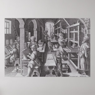 Poster Le développement de l'impression