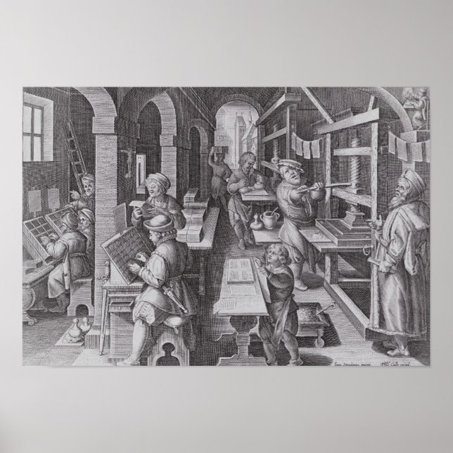 Poster Le développement de l'impression (Devant)