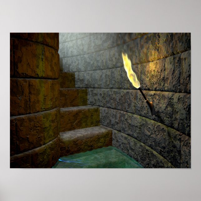 Poster Le donjon (Devant)