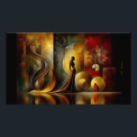 Poster LE Femme Abstrait Wall Art<br><div class="desc">Poster LE Femme Abstrait Wall Art</div>