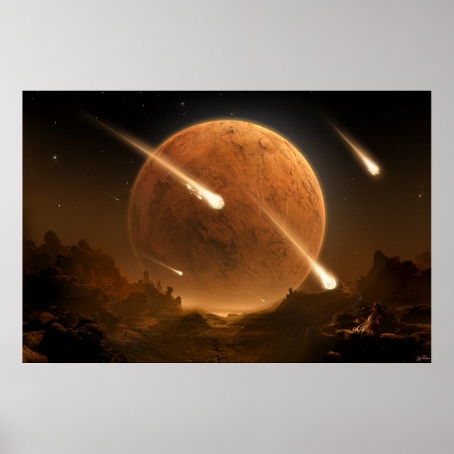 Poster Le feu au pays des ombres (Devant)