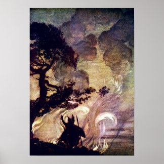 Poster Le feu de Brunhilde