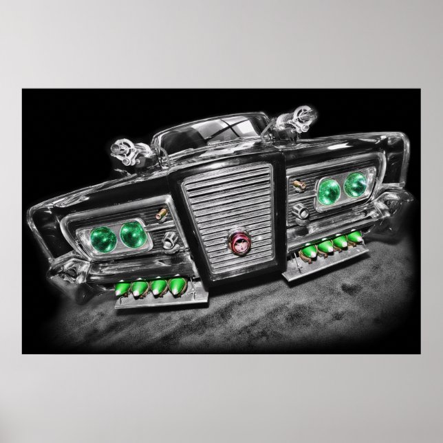 Poster Le filet vert - Beauté noire (Devant)