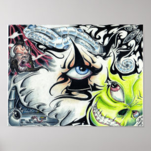 Poster le flash de tatouage