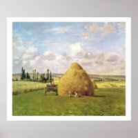 Le foin, Pontoise, 1873